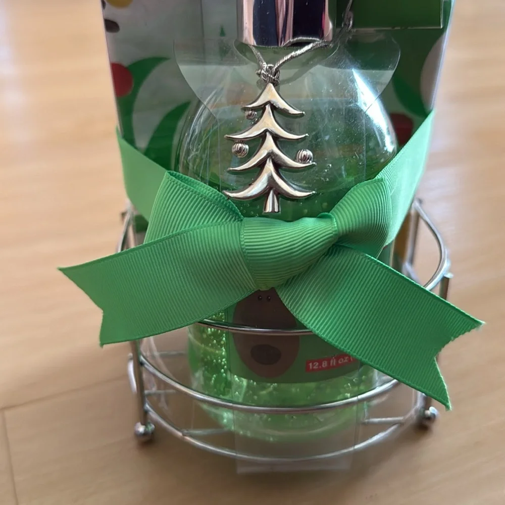 PIER ONE CHRISTMAS THEME HAND SOAP & REINDEER PAPER TOWEL